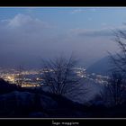 abends über Locarno....