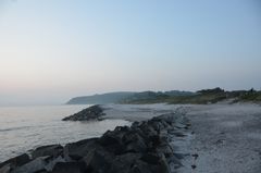 Abends um 22 Uhr am Strand