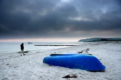 Abends um 22 Uhr am Strand