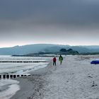 Abends um 22 Uhr am Strand