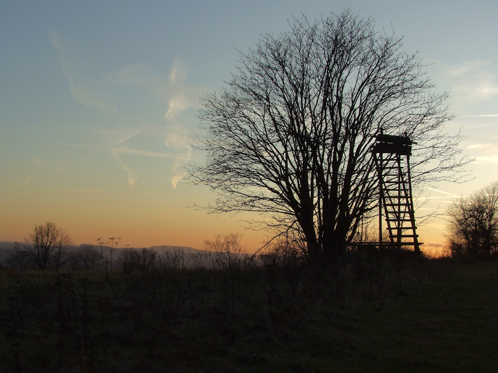 Abends unterwegs