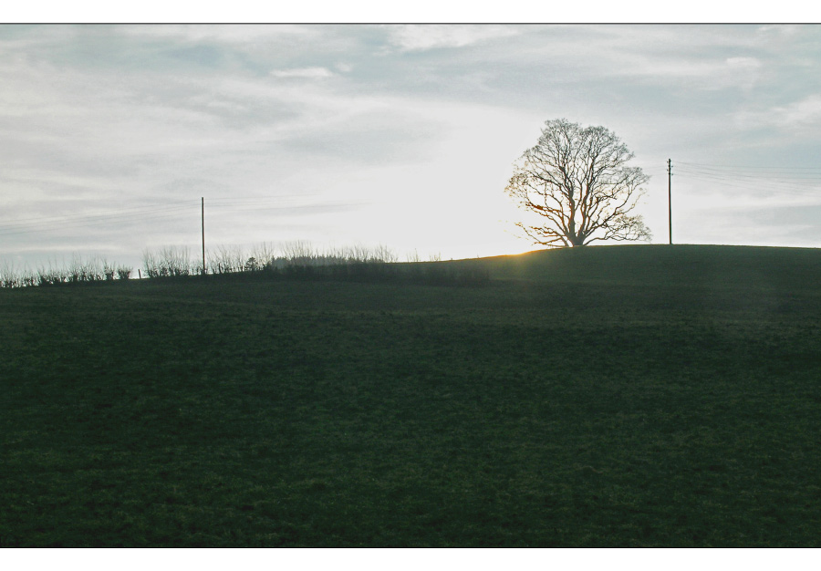 abends unterwegs bei Ricken