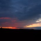 abends vor der haustür