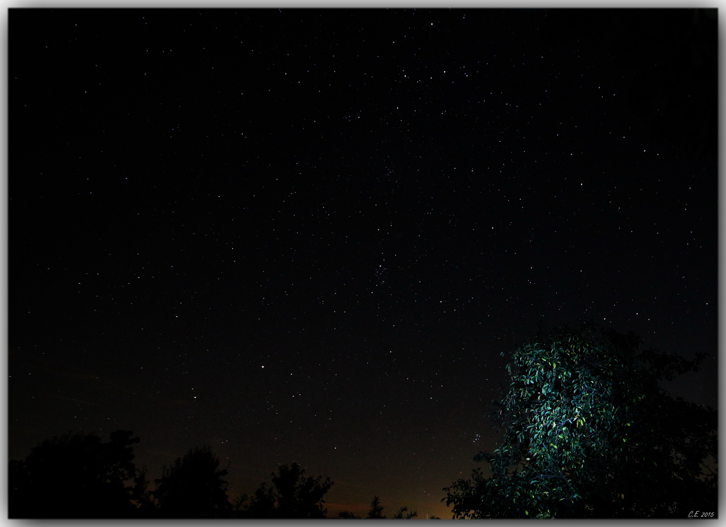 Abends vor der Tür 2