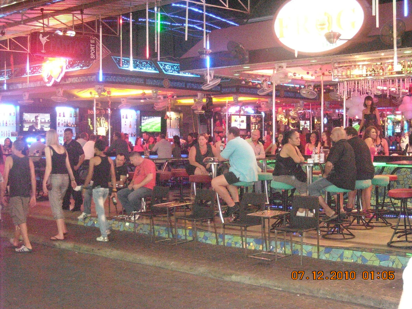 Abends Walkingstreet/Thailand