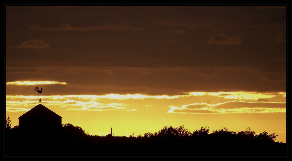 Abends, wenn der Hahn kräht