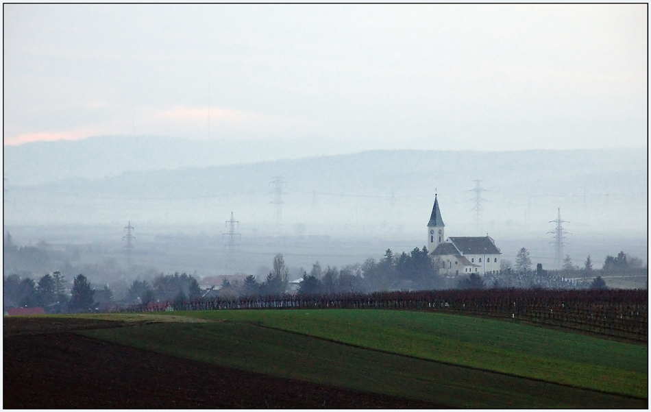 Abends, wenn der Nebel einfällt...