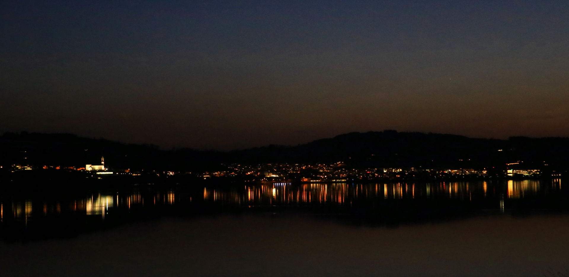 Abends, wenn die Lichter angehen