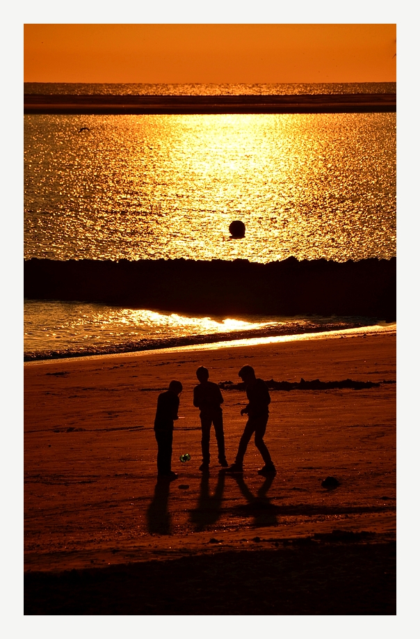 *abends.am.strand*