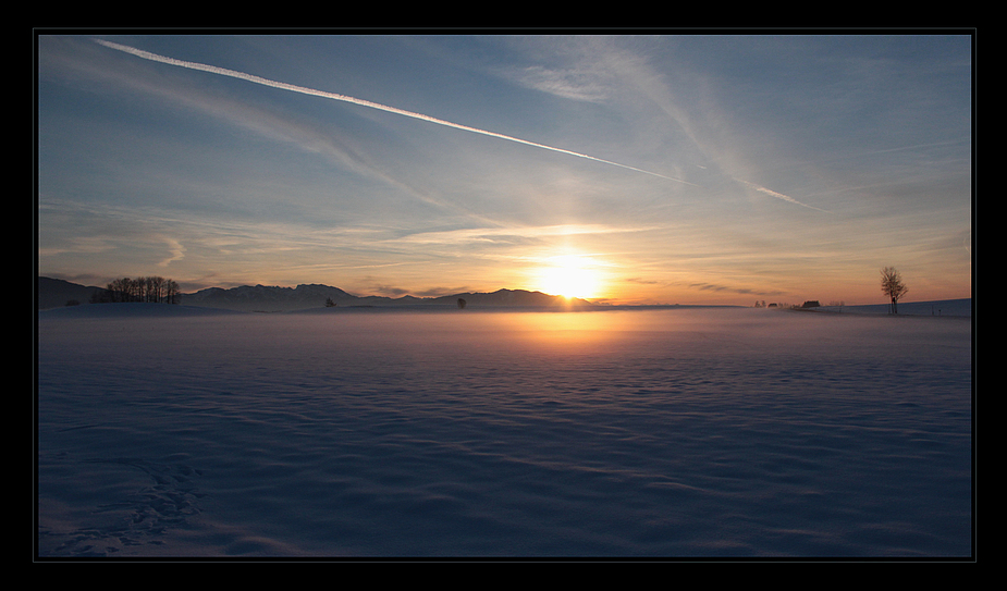 Abendschnee ... (2)