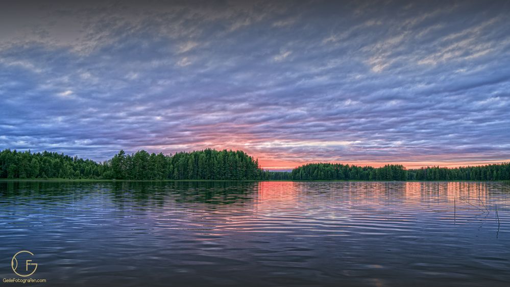 Abendsee Sunset