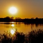 Abendsonne am Döllnitzsee