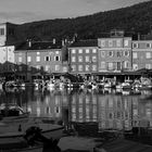 Abendsonne am Hafen von Cres auf der gleichnamigen Insel