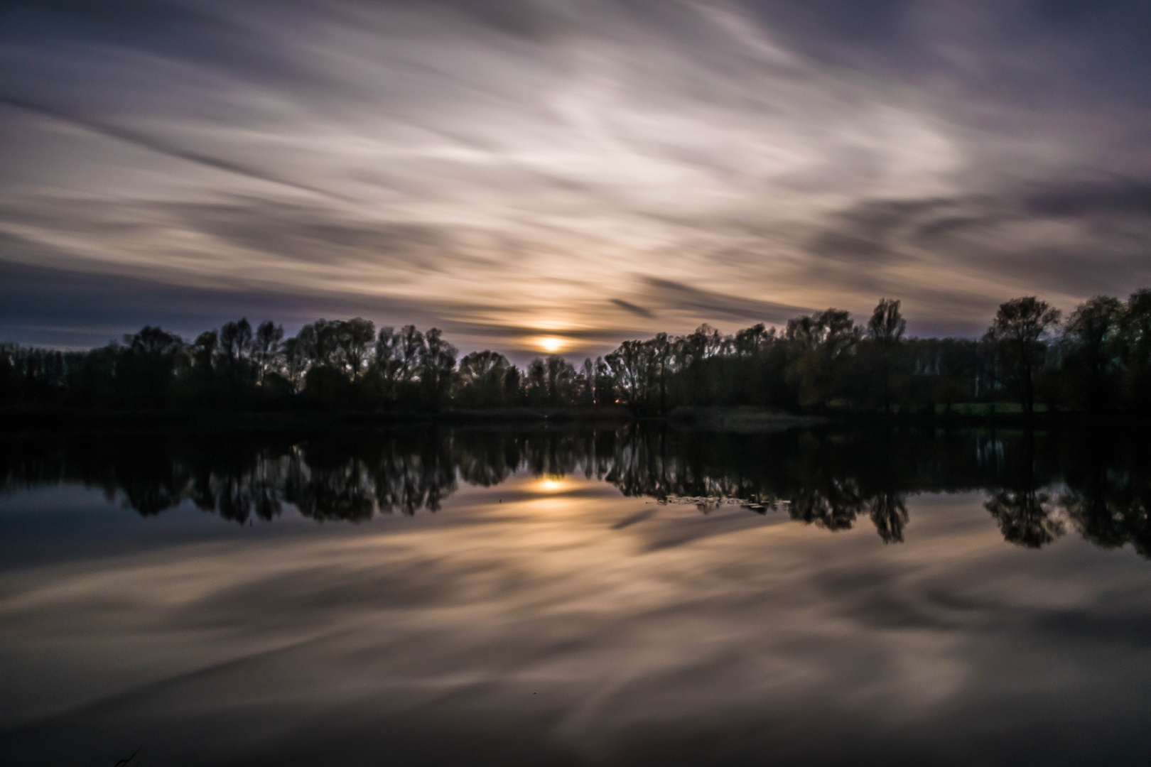 Abendsonne am Mühlensee