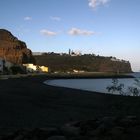 Abendsonne am Playa de Santiago