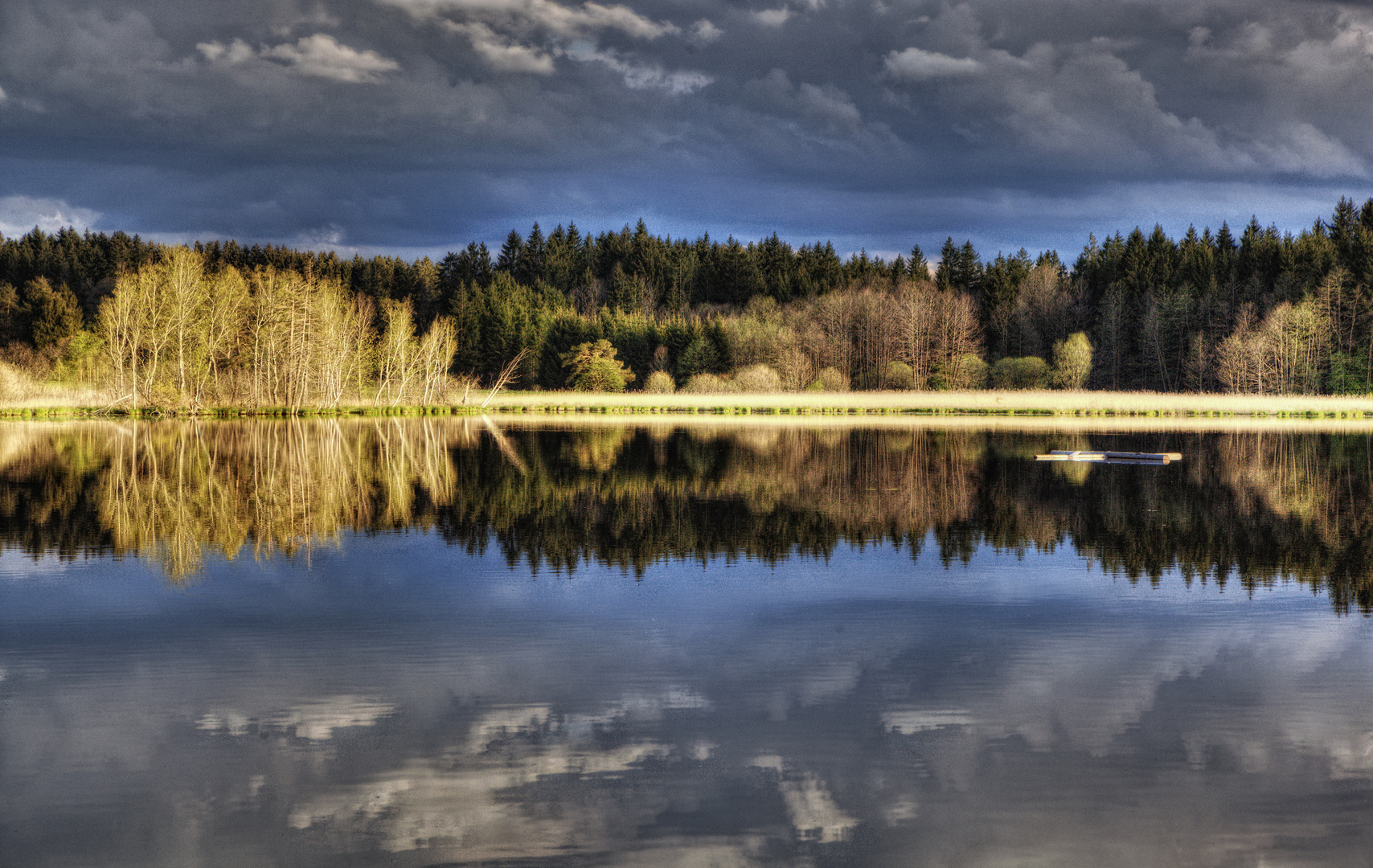 Abendsonne am See