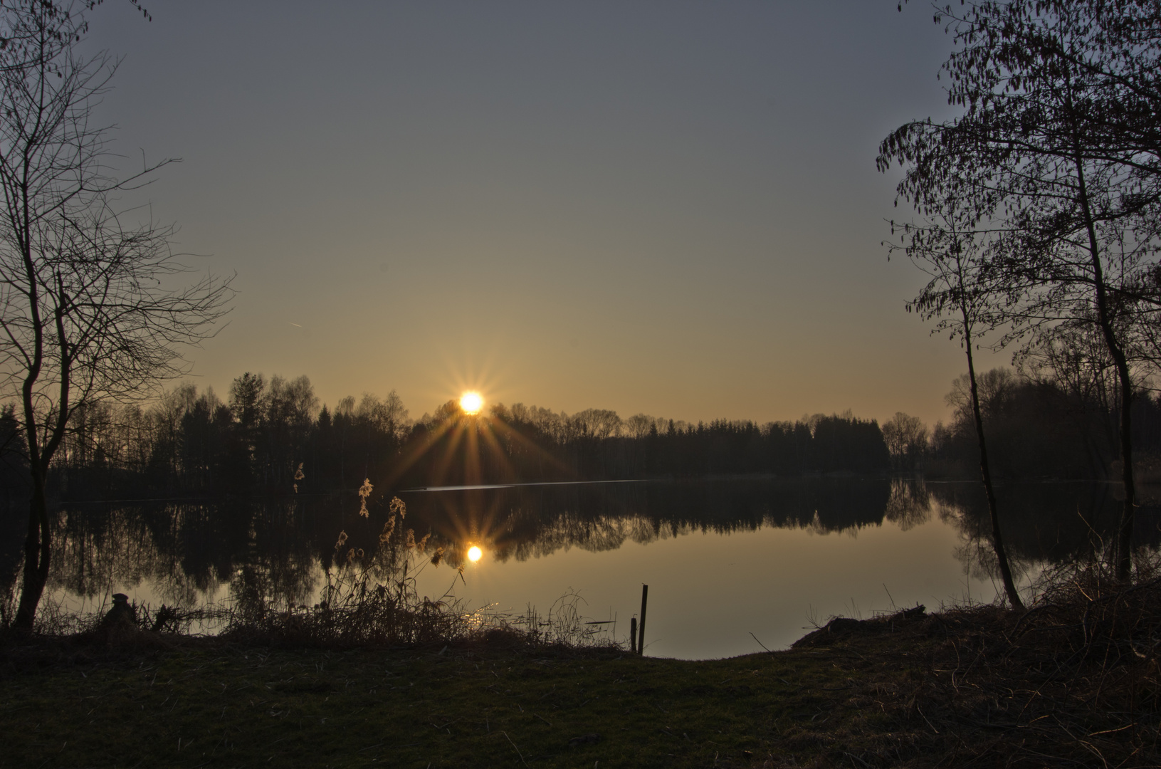 Abendsonne am See