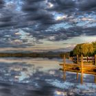 Abendsonne am Steg - HDR