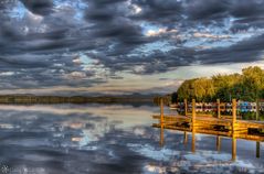 Abendsonne am Steg - HDR