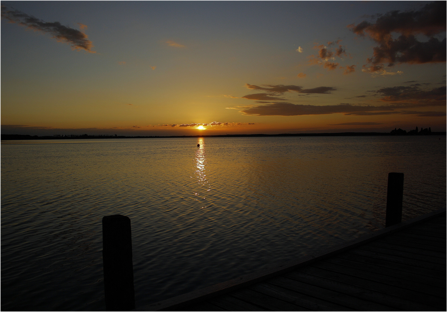 Abendsonne am Steinhuder Meer