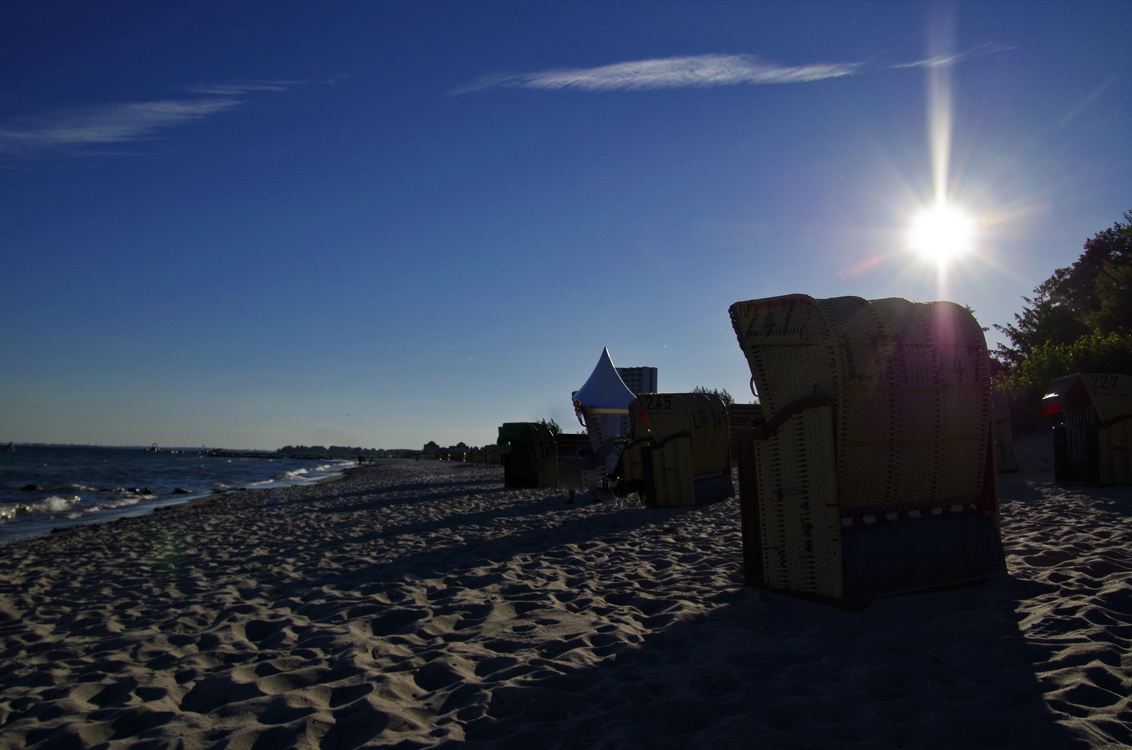 Abendsonne am Strand