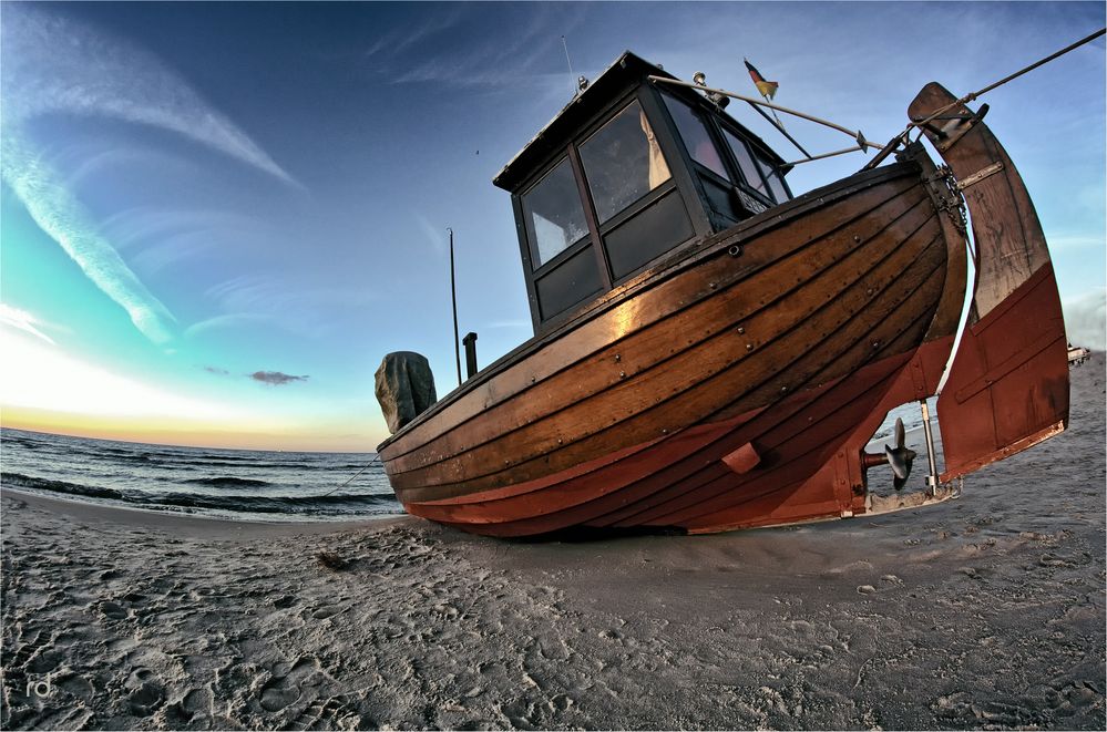 Abendsonne am Strand