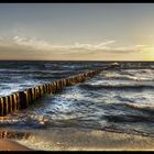 abendsonne am strand in wustrow