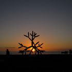 Abendsonne am Strand Teneriffa