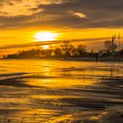 Abendsonne an der Ostseeküste 