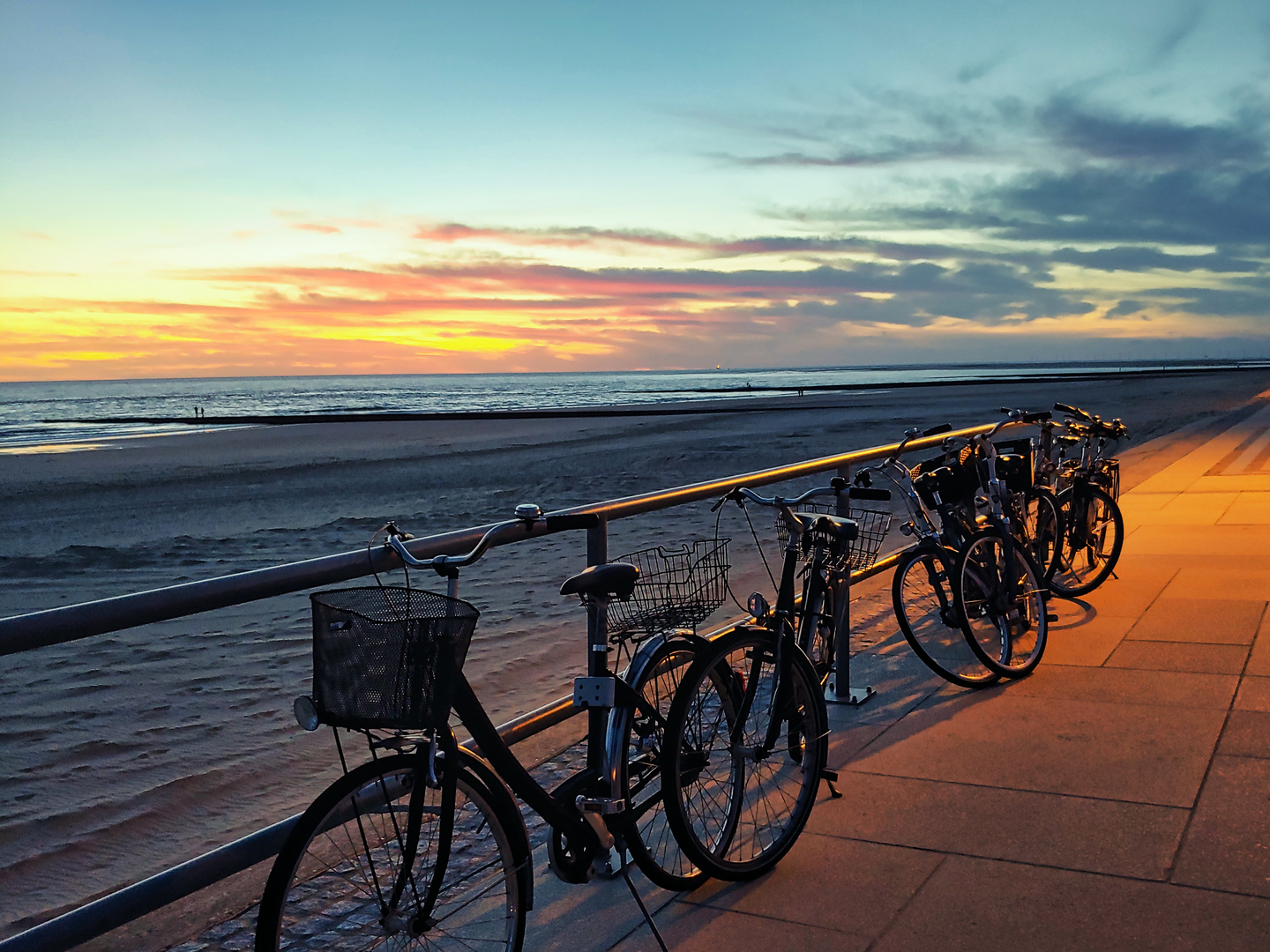 Abendsonne auf Borkum