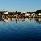 Abendsonne auf dem Hafen von Oban