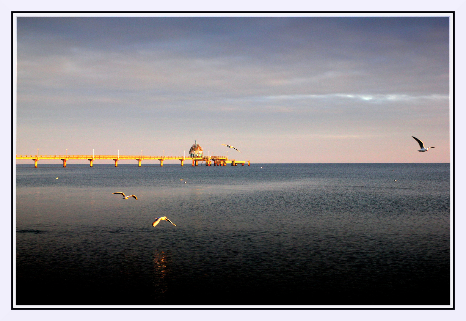 abendsonne auf usedom