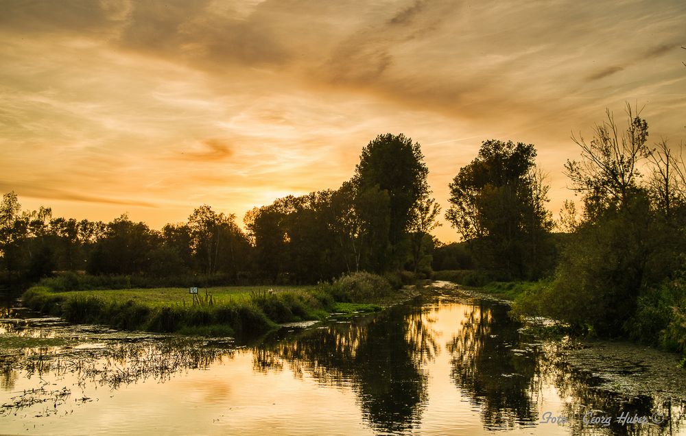 Abendsonne im Brenner Moor