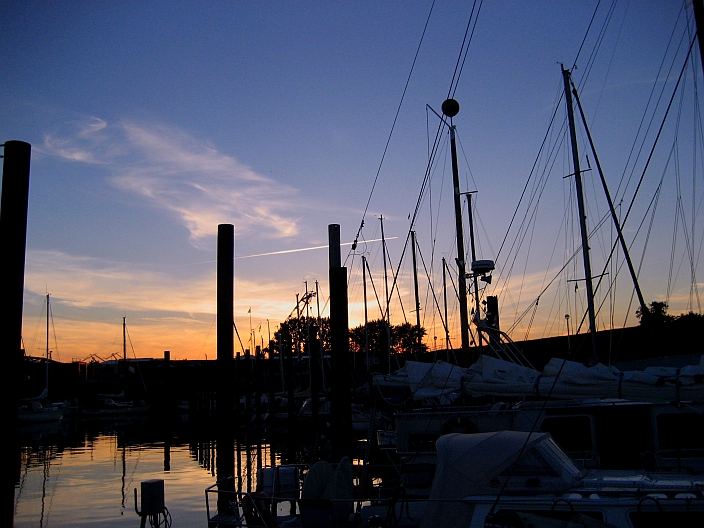 Abendsonne im Nassauhafen(WHV)