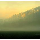 Abendsonne im Nebel