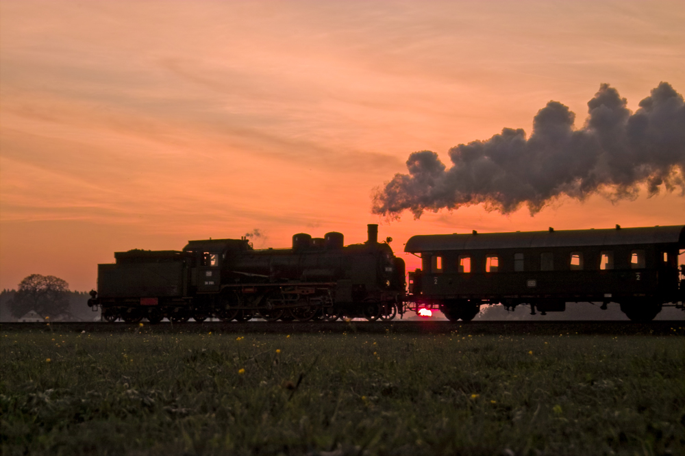 Abendsonne in Bayern