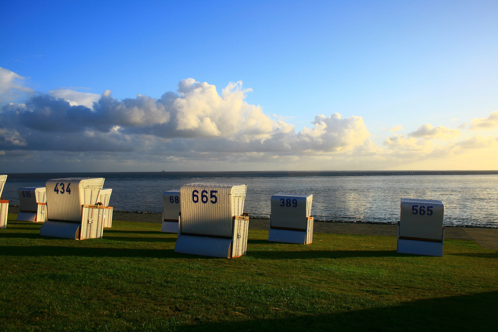 Abendsonne in Büsum