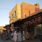 Abendsonne in den Souks von Marrakesch