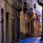 Abendsonne in der Altstadt von Valletta/Malta