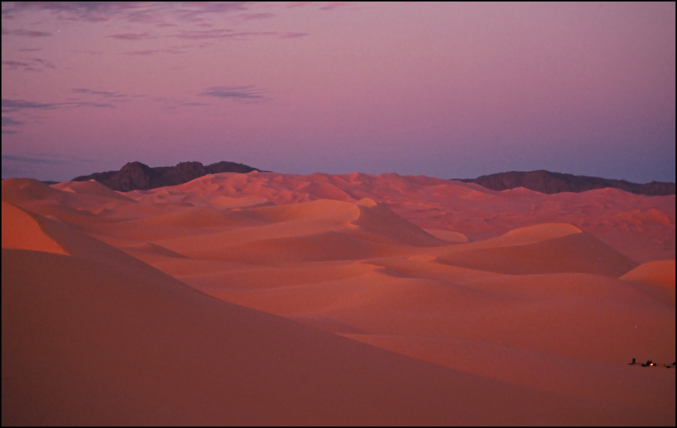 Abendsonne in der Caldera von Arakao