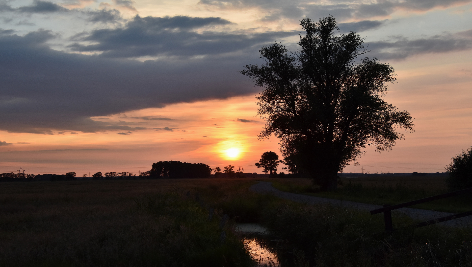 Abendsonne in der Heimat