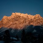 Abendsonne in der letzten Pracht eines schönen Wintertages