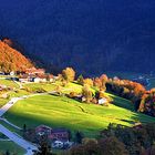 ABENDSONNE IN DER RAMSAU - BERCHTESGADEJN