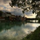 Abendsonne in Diessenhofen am Hochrhein