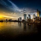 Abendsonne in Frankfurt