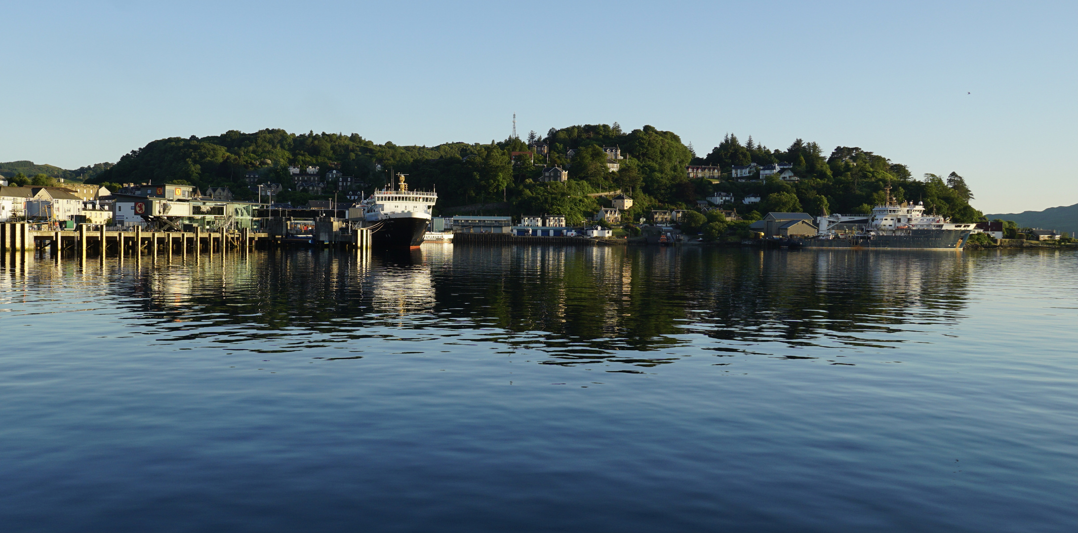 Abendsonne in Oban