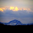 Abendsonne Speer (beim Alpstein)