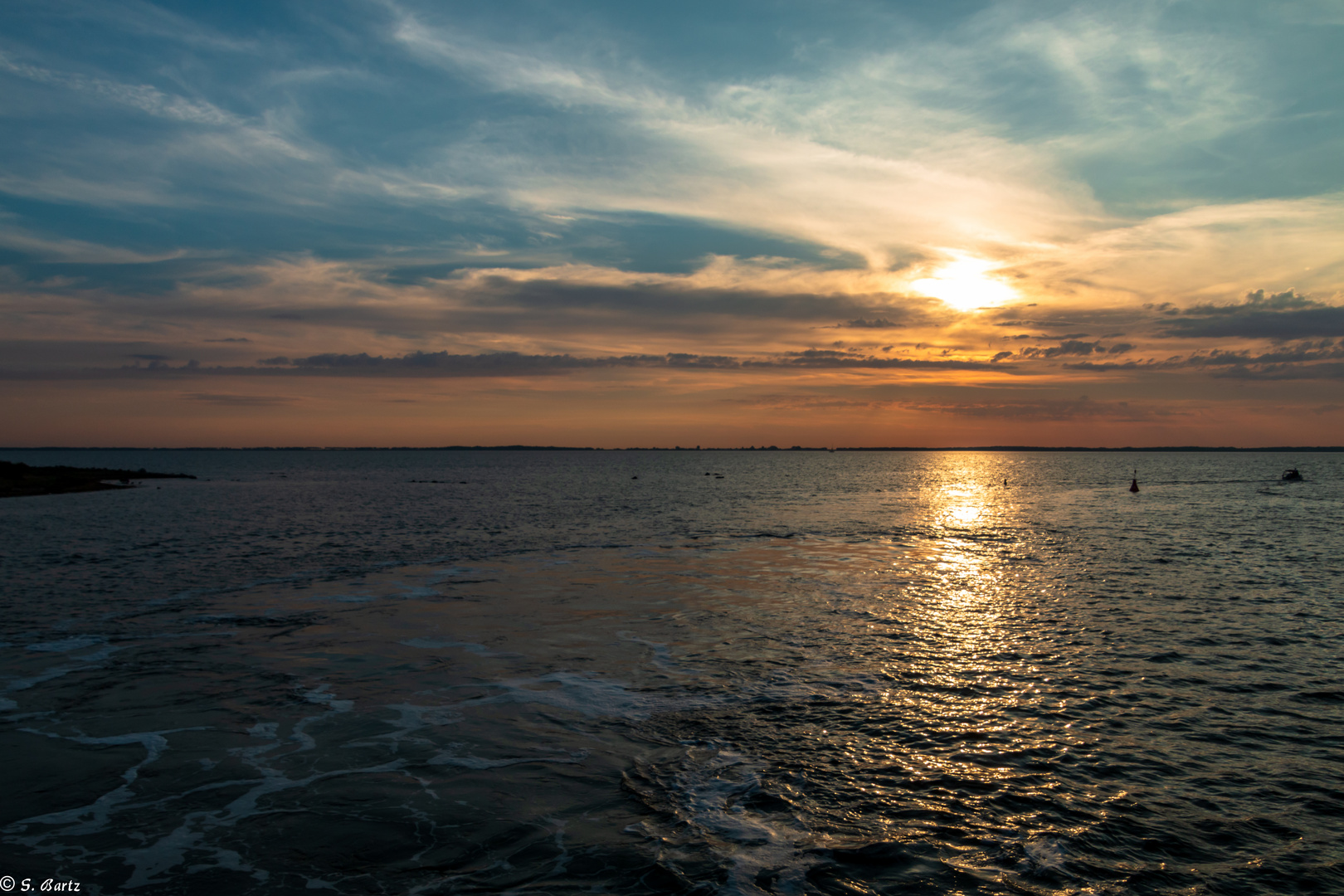 Abendsonne streichelt Ostsee (2)