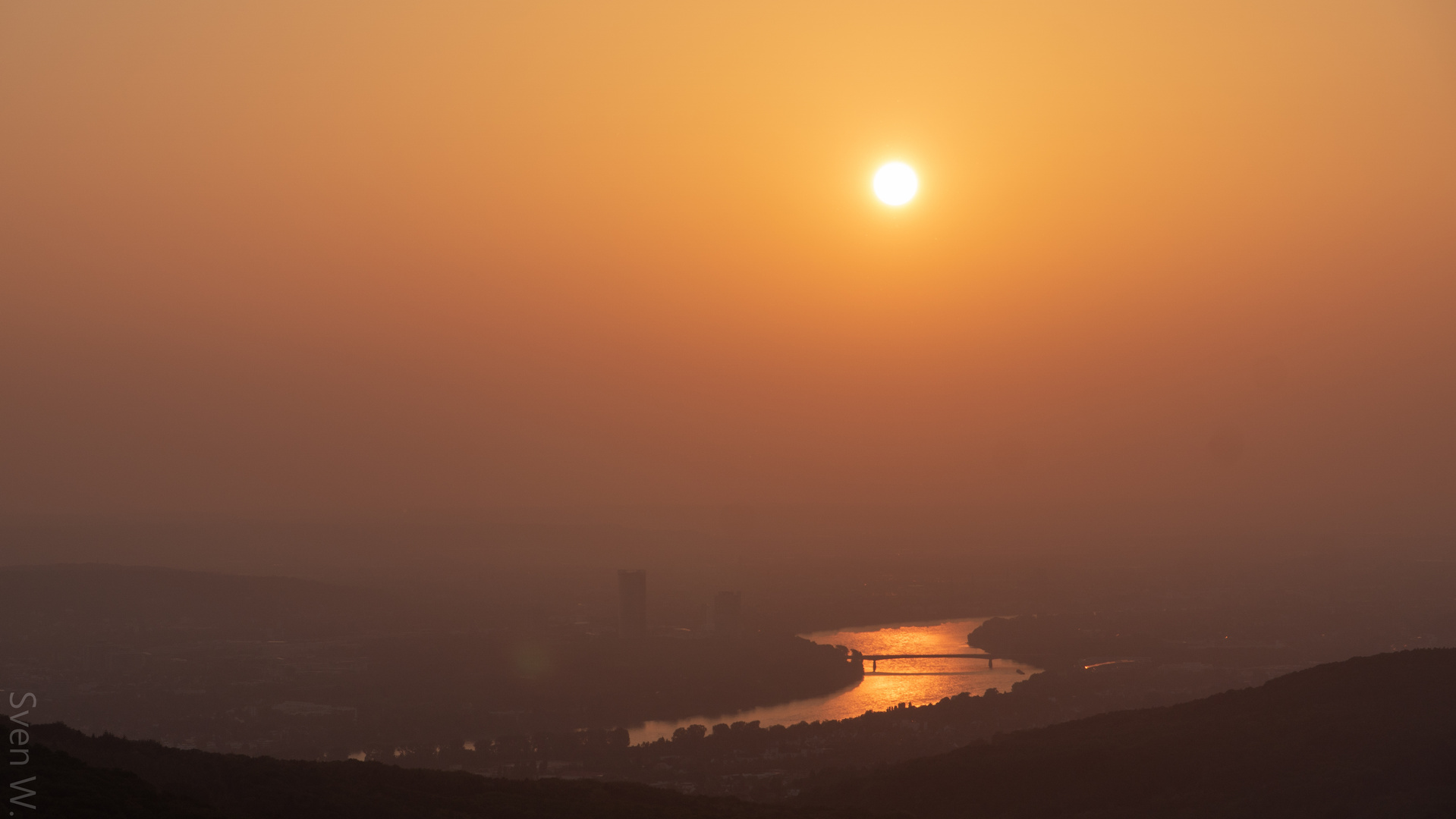 Abendsonne über Bonn