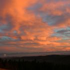 Abendsonne über dem Belchen/Schwarzwald